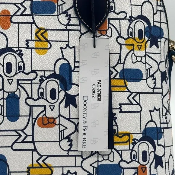 Disney Parks Donald Duck Dooney & Bourke Satchel Bag